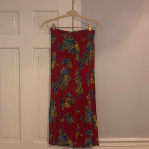 Summer Skirt (S) red